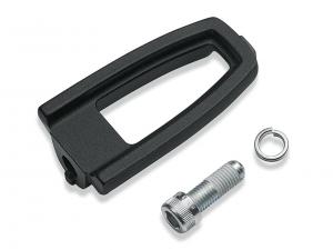 ENDGAME BREMSPEDALAUFLAGE - SCHWARZELOXIERT - Softail ab 18 & Touring ab 14_1