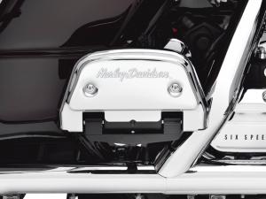 HARLEY-DAVIDSON SCRIPT PASSENGER<br />FOOTBOARD COVERS 50782-91