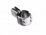 CHROM-FUSSRASTENKLEMME, DREITEILIG*_1