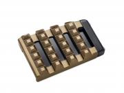DOMINION KOLLEKTION - GROßES BREMSPEDAL - GEBÜRSTETES SCHWARZ_2