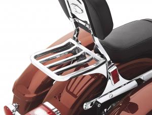 FIVE BAR SPORT LUGGAGE RACK - CHROME*<br />Sportster - Dyna - Softail 53862-00