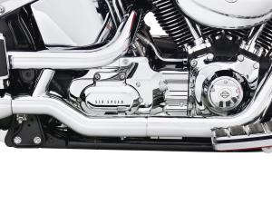 MOTOR-/GETRIEBE-ANSCHLUSSABDECKUNG - Softail® Modelle ab '07 (außer FLSTSC, FXCW und   FXCWC) 66543-08