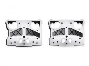 BURST COLLECTION ENGINE COVERS - Transmission Side Cover - Fits '08-'09  FXDF, '10-later Dyna and '07-<br />later Softail 34800012 / Transmission  Covers / Multi-fit / Parts & Accessories / - House-of-Flames Harley-Davidson