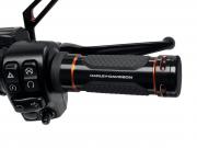 ADVERSARY LENKERGRIFFE - SCHWARZ MIT ORANGEFARBENEN HIGHLIGHTS 56100544