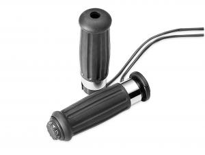 HEATED HAND GRIPS - Nostalgic<br />Fits '96-later VRSC", XL, XR, Dyna (except FXDLS) and '96-'15 Softail 56100261