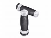 GET-A-GRIP HAND GRIPS - Chrome, Magnum 1.6" Diameter<br /><br />Fits '16-later Dyna FXDLS and Softail models, '14-'15 FLSTNSE, '11-'12 FLSTSE, '13-'...