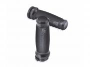 GET-A-GRIP LENKERGRIFFE - Schwarz, Magnum 1,6" Durchmesser Für Dyna FXDLS und Softail Modelle ab '16, FLSTNSE '14 '15, FLSTSE '11 '12, FXSBSE '13 '...