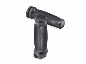 GET-A-GRIP LENKERGRIFFE - Schwarz, Standard 1,5" Durchmesser Für VRSC", XL, XR, Dyna® ab '96 Softail® '96 '15 und Touring Modelle '96 '07 56100008