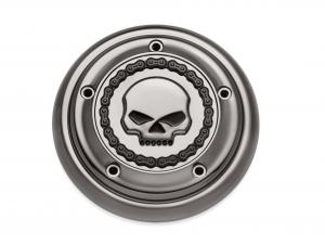 Skull & Chain Collection Air Cleaner Trim - Smokey Chrome 61400163