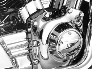 CHROME SOCKET HEAD SCREW COVER KIT - Fits 3/8" socket head screws 94834-02