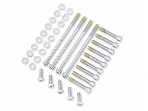 CHROMSCHRAUBEN-KIT - PRIMÄRDECKEL - Dyna ab '06 und Softail ab '07 60801-06