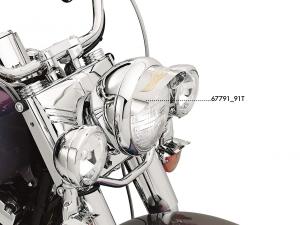 GOLD/LOGO HEADLAMP VISOR 67791-91T