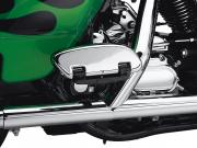 SWEPT WING SOZIUSTRITTBRETTWANNEN Chrom - Glatt - Dyna - Softail - Touring_1