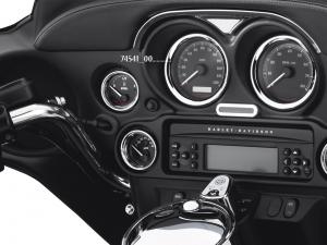 CHROM-INSTRUMENTENFASSUNGEN - 4" Chrom-Instrumentenfassung  Sportster - Dyna - Softail - Touring 74541-00
