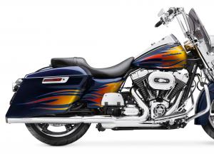 SCREAMIN' EAGLE® HIGH-FLOW EXHAUST<br />SYSTEM WITH NIGHTSTICK MUFFLERS 64800022