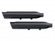 SCREAMIN' EAGLE STREET CANNON SLIP-ON<br />MUFFLERS - SPORTSTER SHORTY DUAL - Jet Black -  Stage I Upgrade 64900322