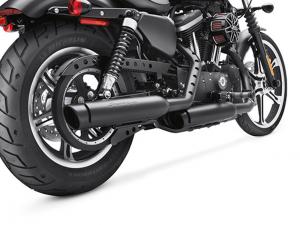 SCREAMIN' EAGLE STREET CANNON SLIP-ON SCHALLDÄMPFER - SPORTSTER SHORTY DUAL - Jet Black - Stage I Upgrade_1