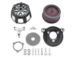 SCREAMIN' EAGLE EXTREME BILLET<br />AIR CLEANER KIT - Chisel - Cut Back Gloss Black 29400103