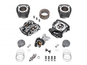 Screamin' Eagle Milwaukee-Eight Stage IV Kit, 107 bis 114CI - Twin Cooled", Schwarz - hervorgehoben 92500060