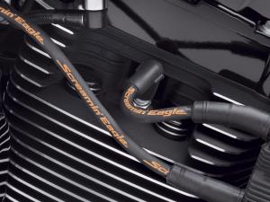 SCREAMIN' EAGLE 10 MM PHAT ZÜNDKERZENKABEL - Für XL Modelle ab '07 - Schwarz_1