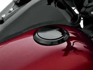 FLUSH-MOUNT FUEL CAP - Gloss Black - 18-later FXFB & FXFBS 61100136