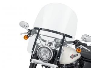 KING-SIZE H-D® DETACHABLES" WINDSHIELD - 57400369 21" Clear - Black 57400369