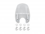 WIND SPLITTER KOMPAKT-WINDSCHUTZSCHEIBE - 18" Leicht getönt - Poliert_1