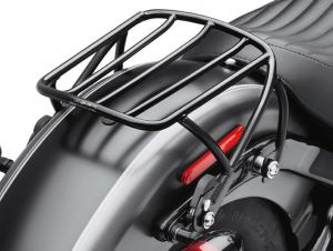 H-D® DETACHABLES" SOLO RACKS* - Gloss Black.<br />Fits '12-later FLS and FLSS 50300099A