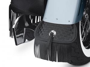 HERITAGE SPRINGER® LEATHER MUD<br />FLAP WITH FRINGE 59027-99
