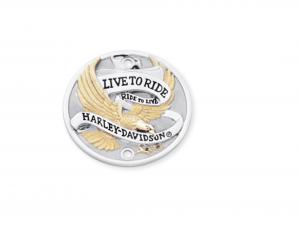 HARLEY-DAVIDSON LIVE TO RIDE COLLECTION - GOLD - Timer Cover 32585-90T