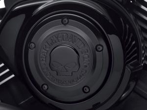 WILLIE G SKULL COLLECTION ENGINE TRIM - BLACK - AIR CLEANER TRIM 29400343