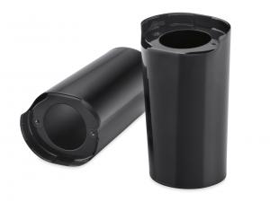 UPPER FORK SLIDER COVERS - GLOSS BLACK - <br />Fits '14-later 45600023