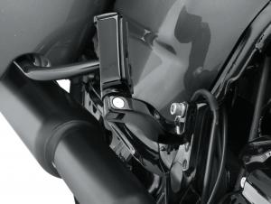 PASSENGER FOOTPEG MOUNT - GLOSS BLACK 50500578