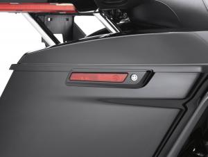 SADDLEBAG LATCH AND HINGE KIT - GLOSS BLACK - <br />Fits '14-later 90200914