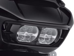 ROAD GLIDE® HEADLAMP TRIM - Gloss Black 61400412DH