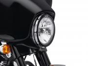 BURST COLLECTION HEADLAMP TRIM RINGS - Touring '96-'13 - 7 Headlamp.  61400149 / Ornaments-Front / Touring / Parts & Accessories / -  House-of-Flames Harley-Davidson