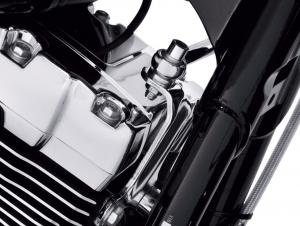 FRONT ENGINE MOUNT STABILIZER LINK - Fits '09-later Touring and Trike models - Chrome 16213-10