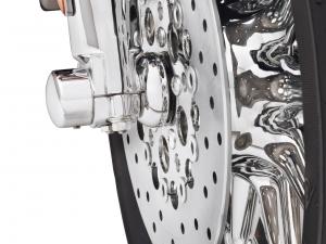 FRONT WHEEL SPACERS - CHROME<br />Fits '08-later - with ABS 41371-08