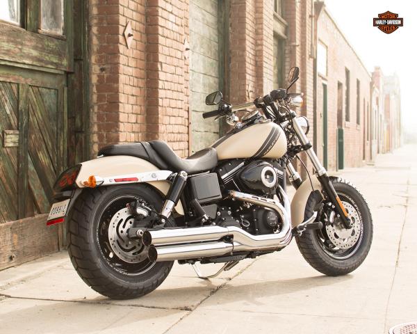 VIVID BLACK / 2015 - Dyna - Harley-Davidson® Dyna FXDF Fat Bob® 2015 /  Modelle / Motorräder / Website / - House-of-Flames Harley-Davidson