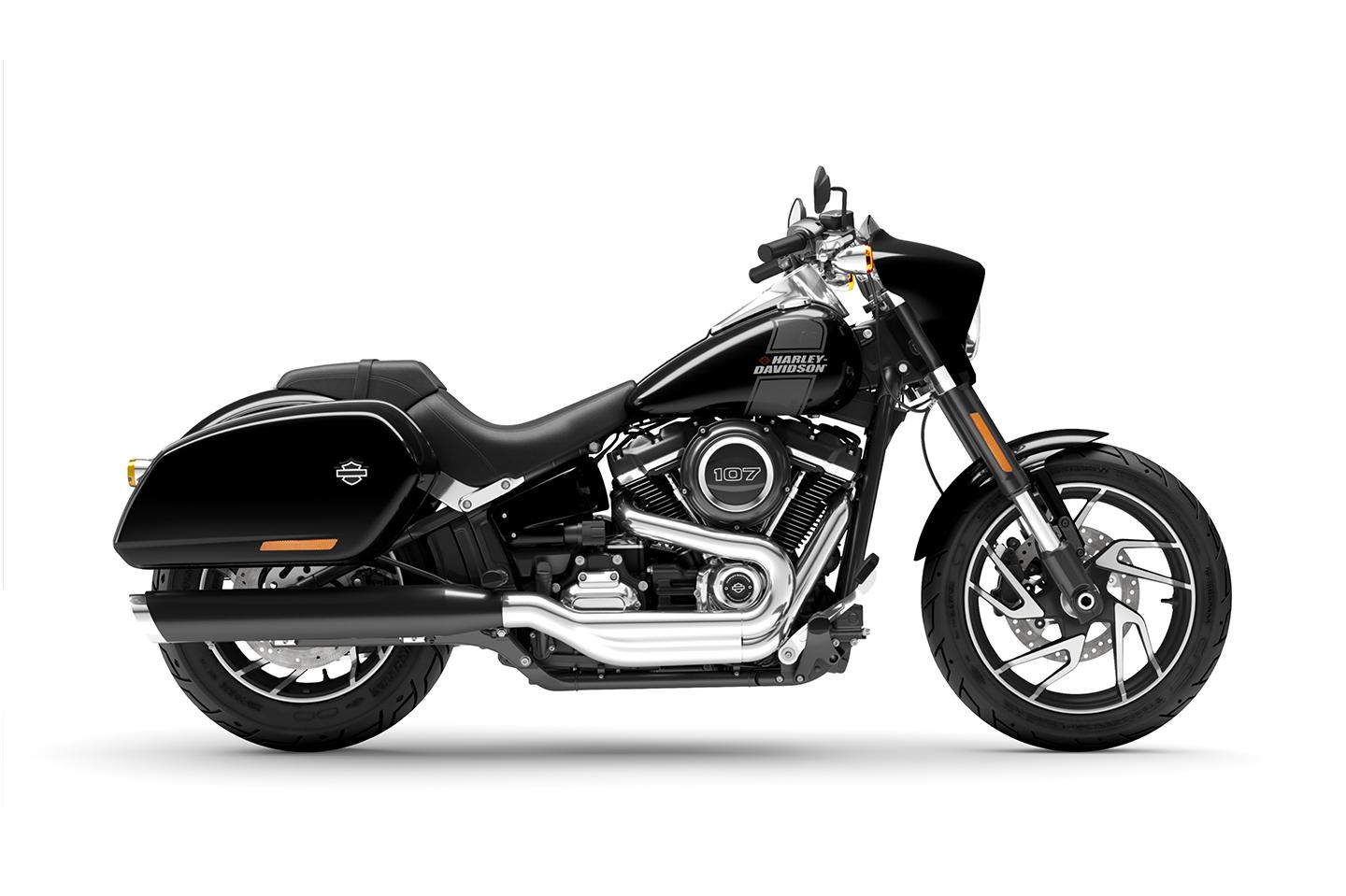 Vivid Black / 2024 Softail HarleyDavidson® Softail FLSB Sport