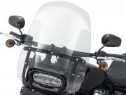 WIND SPLITTER DETACHABLE COMPACT WINDSHIELD - 19" Clear - Black 57400324