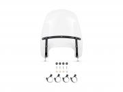 ABNEHMBARE WIND SPLITTER KOMPAKTWINDSCHUTZSCHEIBE - 19" Klar - Black_1