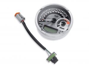 ANALOG SPEEDOMETER/TACHOMETER - 5" - Spun Aluminum Dial, KPH 70900071A