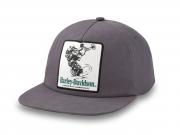 Baseballmütze "Cowboy 5-Panel Strapback Grey" 97652-25VM