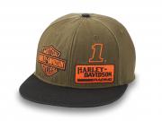 Baseballmütze "The Grid Fitted Green" 97602-25VM