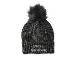 BEANIE-KNIT,BLACK 97679-25VW