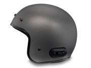 Helm "Fury N04 Bluetooth 3/4 Matte Silver"_2