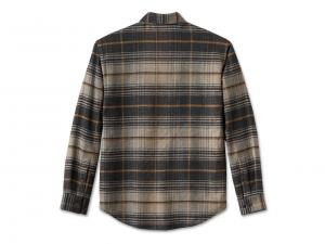 Hemd "Bar & Shield Premium Grey Plaid"_1