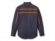 Hemd "Race Stripes Long Sleeve Blue"_1