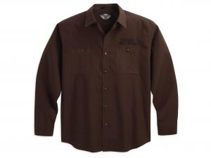 Shirt "STRIPE BROWN" 96747-10VM